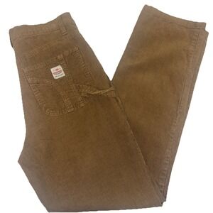 Unionbay VTG Corduroy Pants Jeans Women's  Brown Sz 1 Carpenter Pockets Cargo